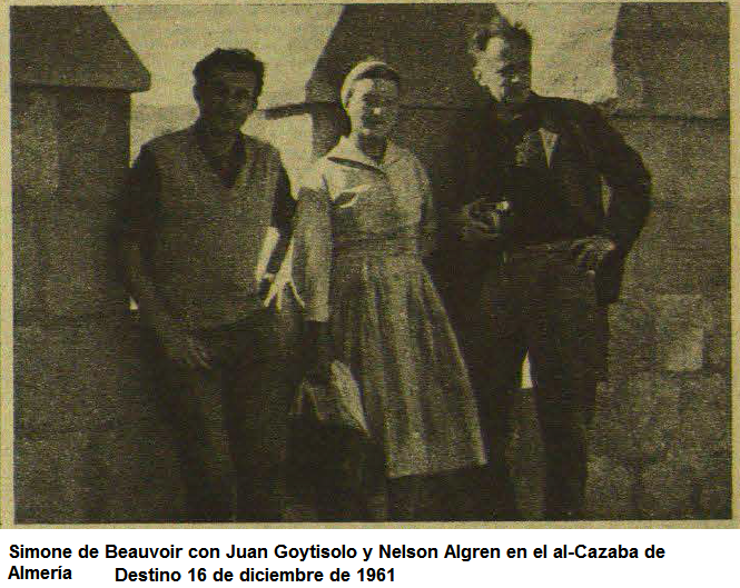 Simone de Beauvoir en Almería